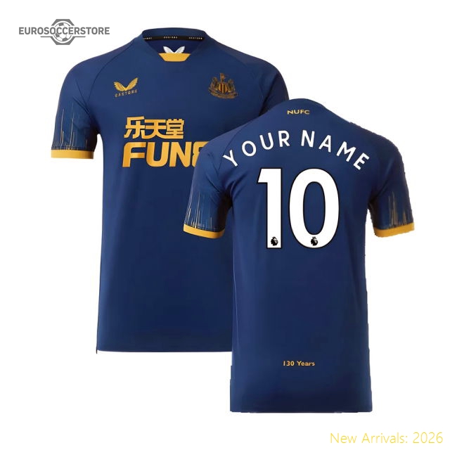 2022-2023 Newcastle Away Shirt (your Name) - Official Edition
