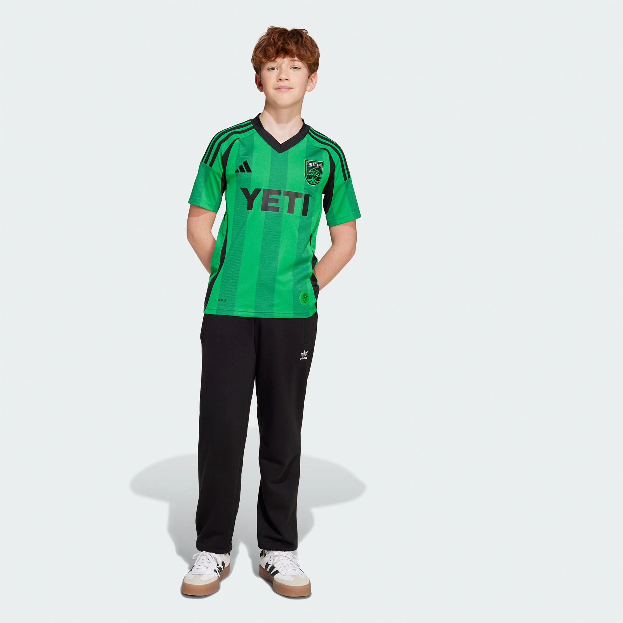 [SJH] Austin FC Youth 2025 The Heartbeat Kit Replica Jersey - Green