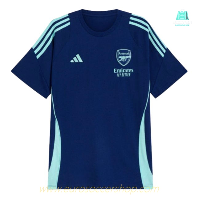 2024-2025 Arsenal Training Tee (Night Sky) (Your Name)