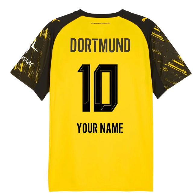 2025-2026 Shirt by Borussia Dortmund Warm Up Jersey (Adult