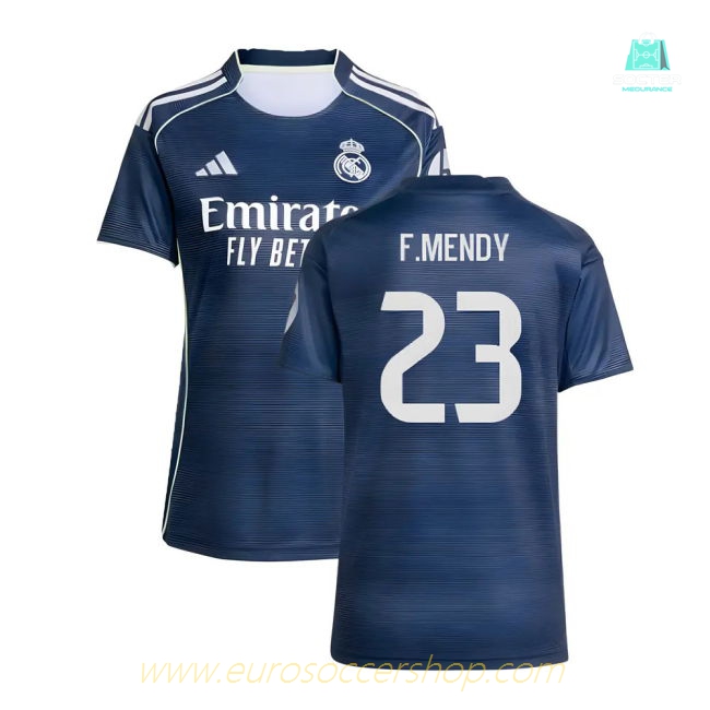 2025-2026 Real Madrid Authentic Away Shirt (Womens) (F.Mendy 23)