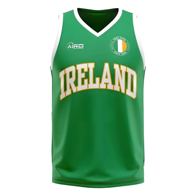 Cup Ireland Home Concept Basketball Shirt - Baby National