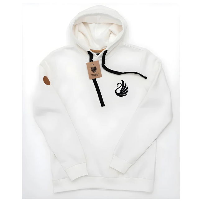 Cost-Effective Swansea Retro Football Hoodie The Swan 2025-2026 Season