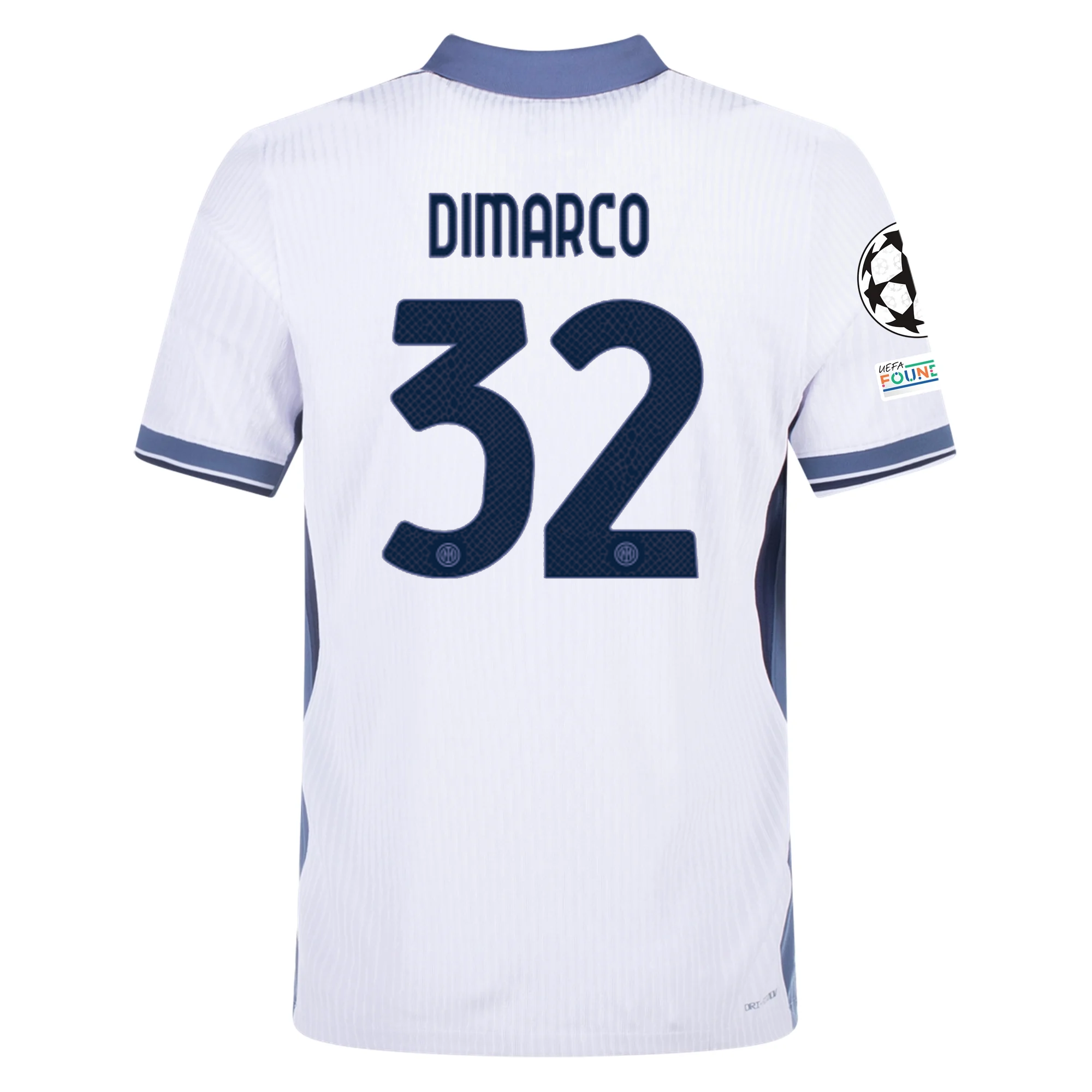 Inter Milan Dimarco 2024-2025 UCL Away Jersey – Authentic Shirt