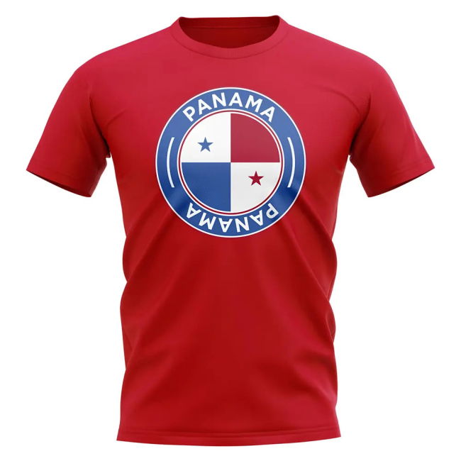 Championship Panama Football Badge T-Shirt (Red) Collector'S-Item