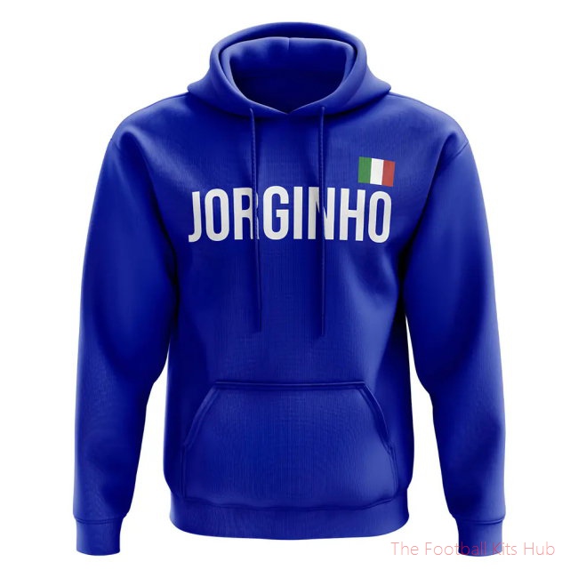 Men Jorginho Italy name hoody (royal) UEFA Euro