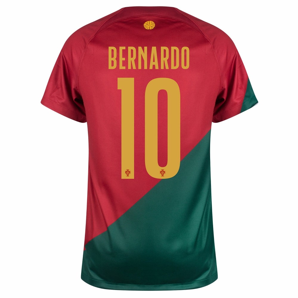 PORTUGAL HOME JERSEY WORLD CUP 2022 BERNARDO