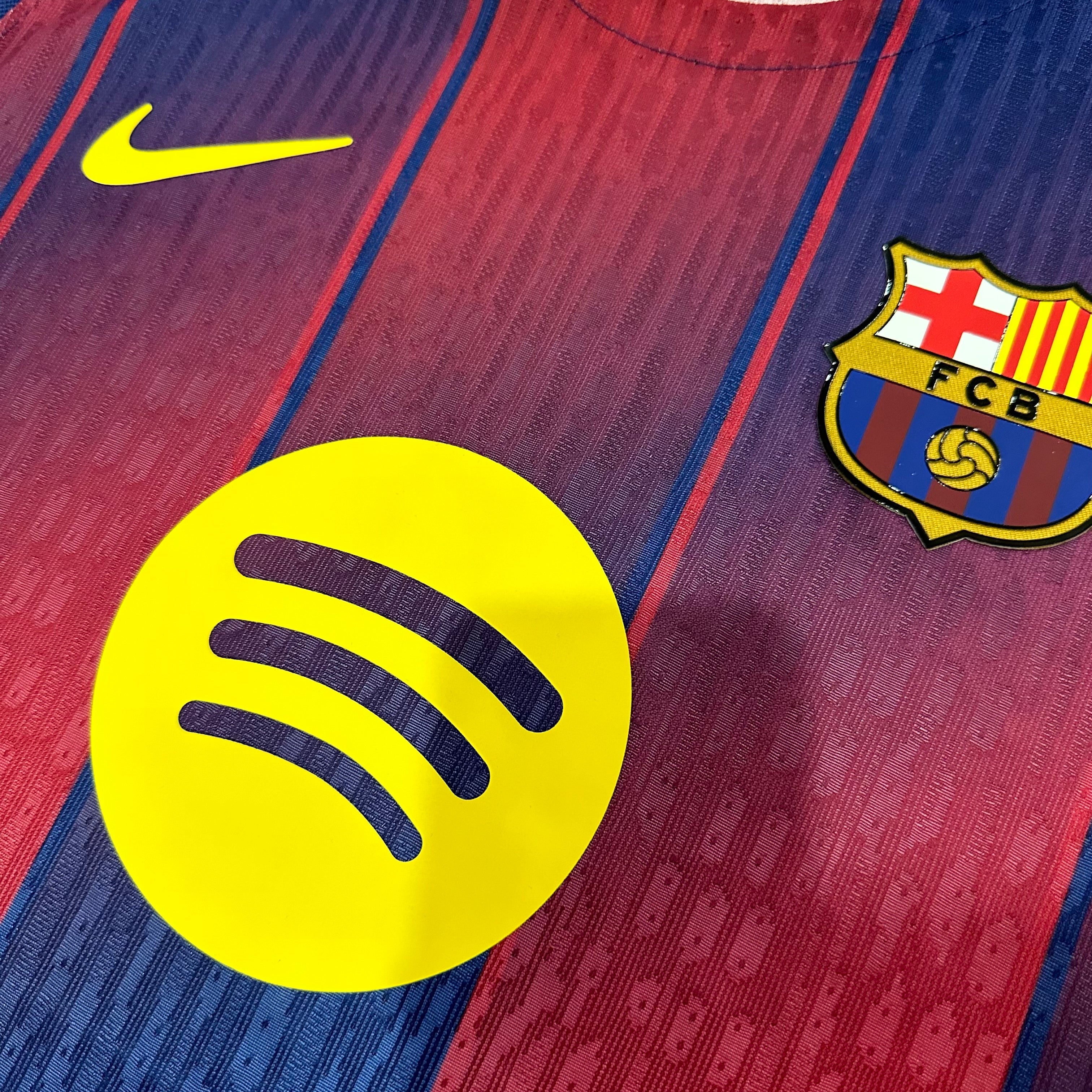 Player Version Barcelona Home 2025/26 Soccer Jersey Authentic Kit