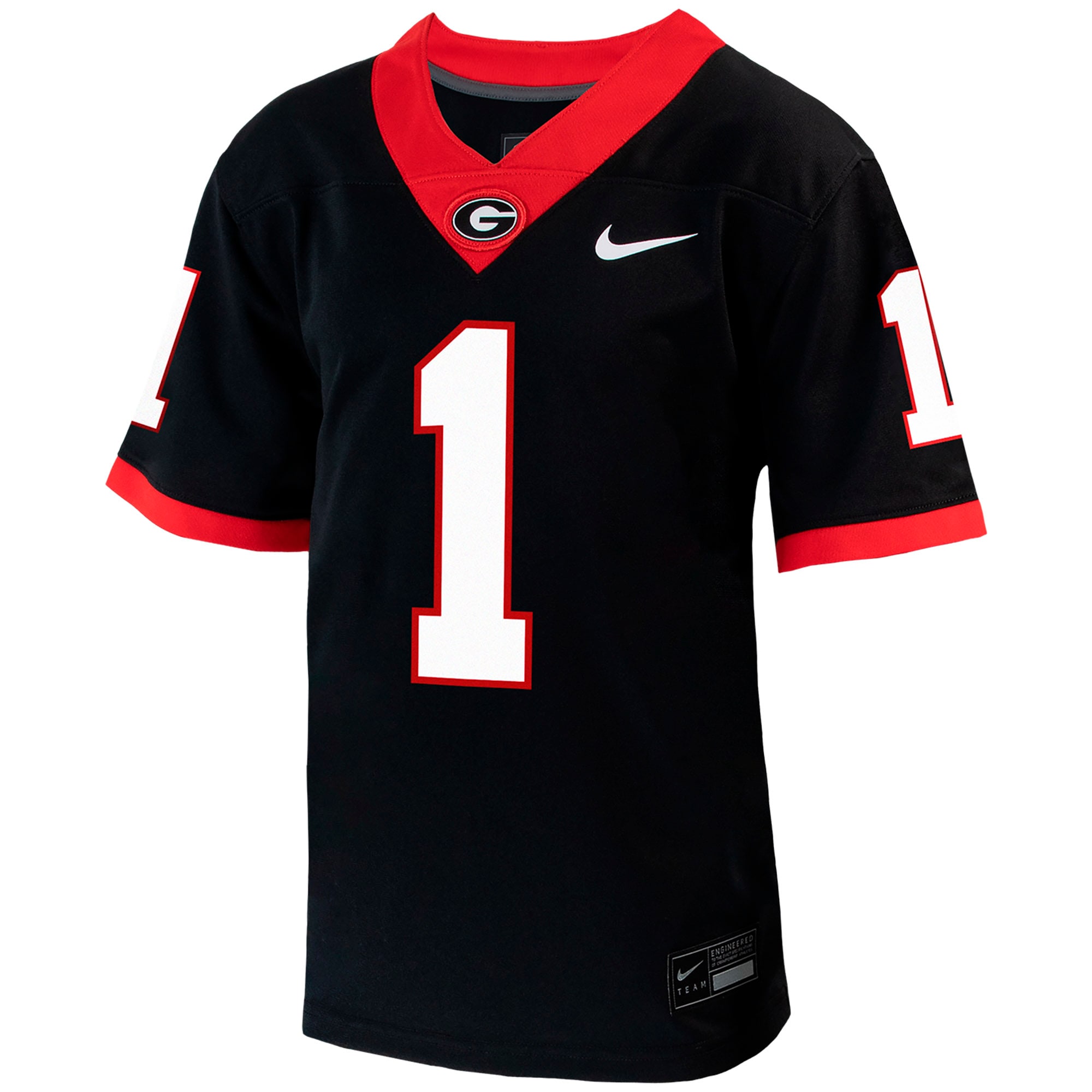[Youth] Georgia Bulldogs Preschool Football Jersey - Black | Stadium Series 2026/27