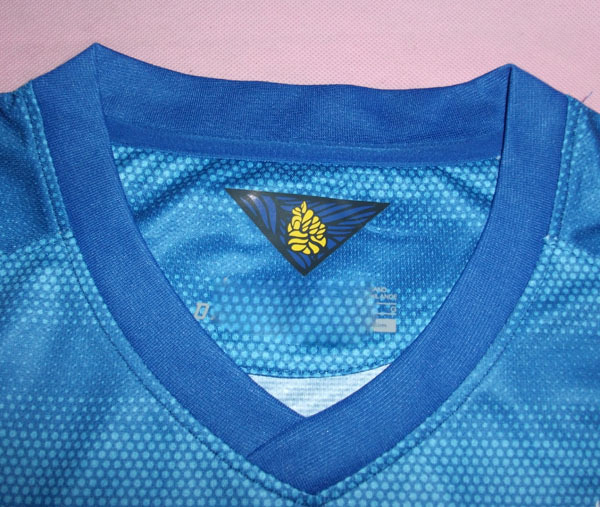 Genuine Quick Dry 2014 World Cup Brazil Away Blue Jersey Shirt