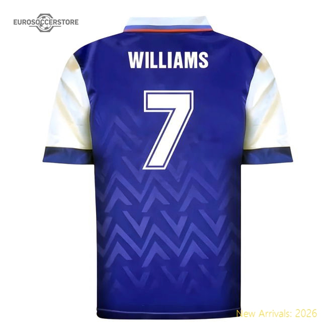 Premium-grade 1992-1994 Ipswich Town Umbro Retro Shirt (williams 7)