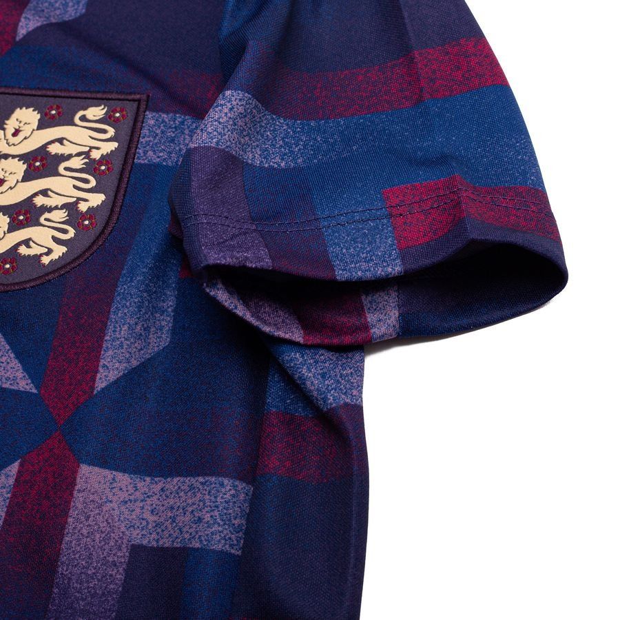 England Training T Shirt Dri Fit Academy Pro Pre Match Purple Ink/sesa