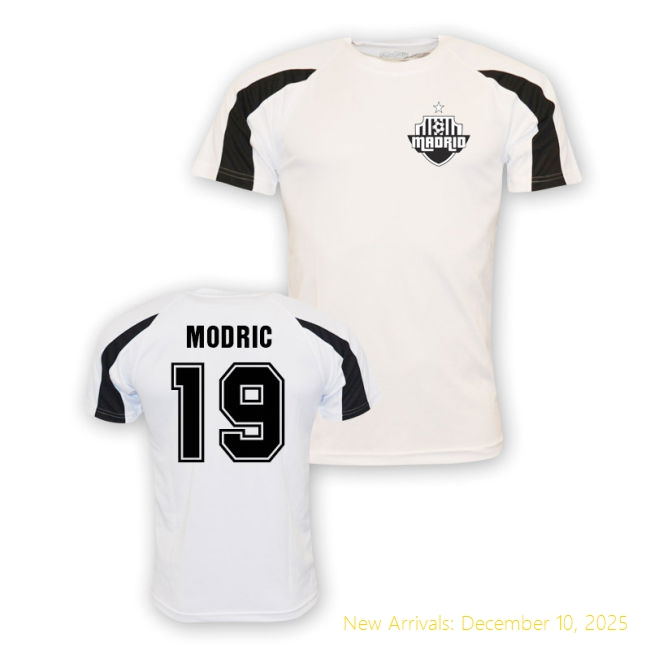 RM Luka Modric Real Madrid Sports Training Premium Quality Jersey