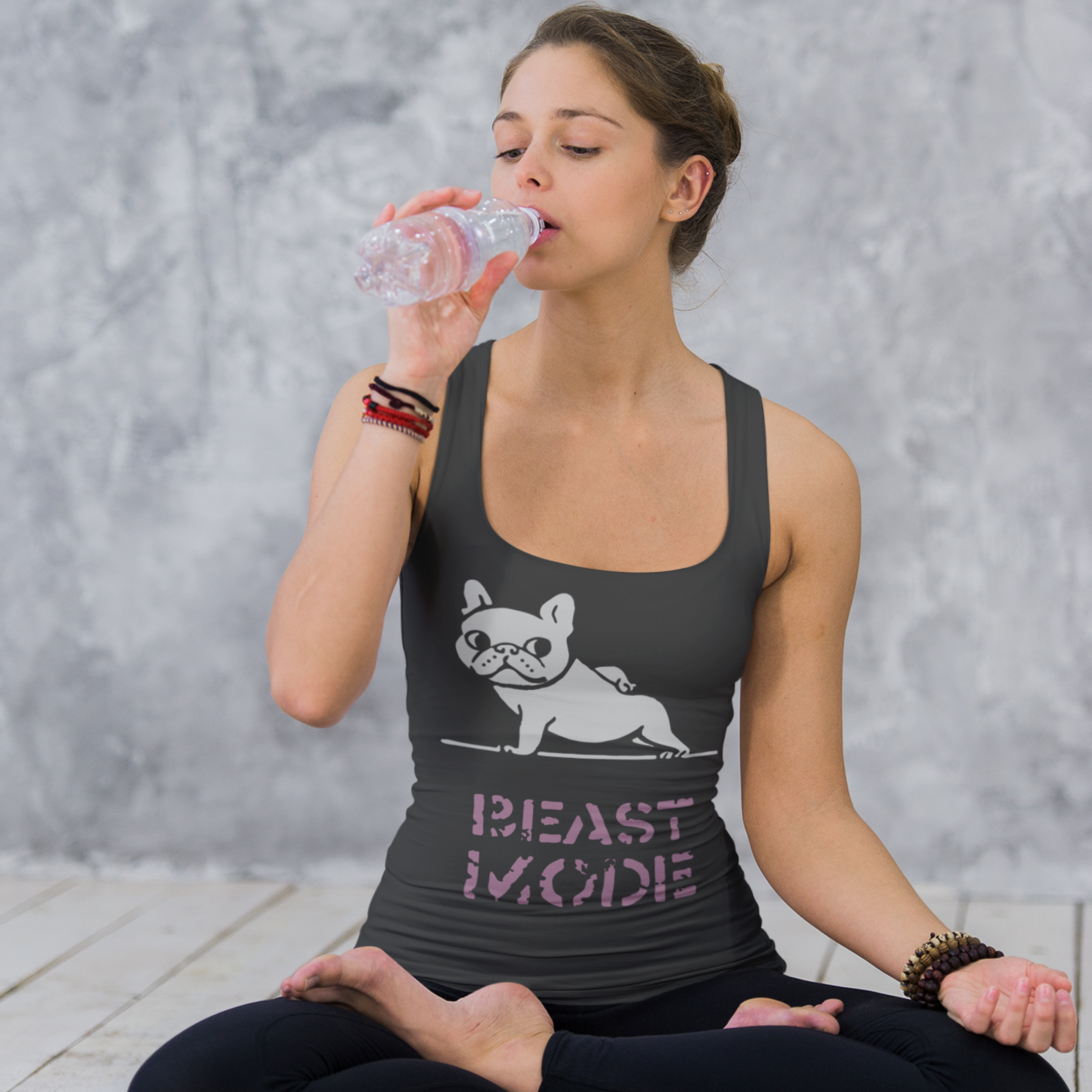 Non-slip Beast Mode - Non-slip Women's Tank Top Pet Gear