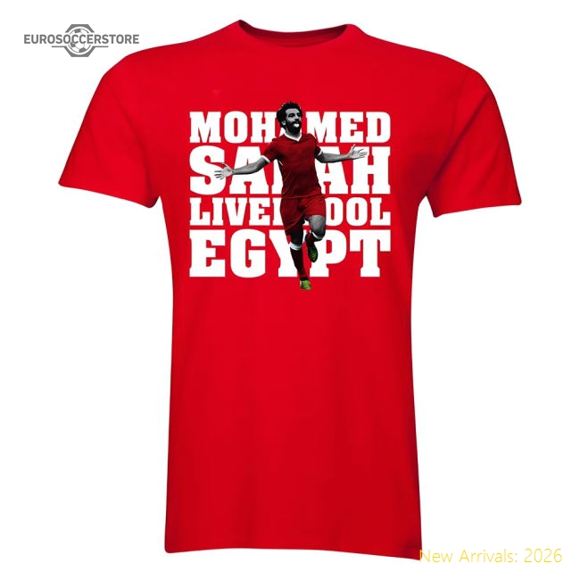 Mohamed Salah Liverpool Player T-Shirt (Red) - Kids