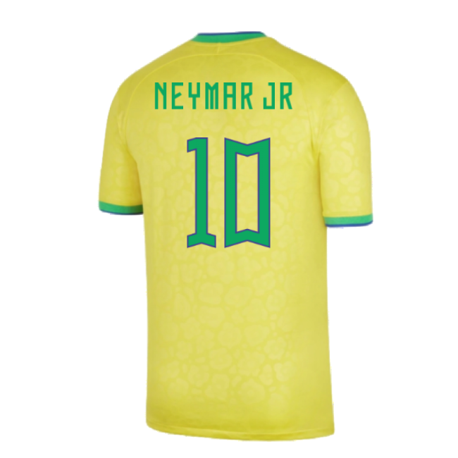 Performance 2022-2023 Brazil Home Shirt (Neymar Jr 10) Football