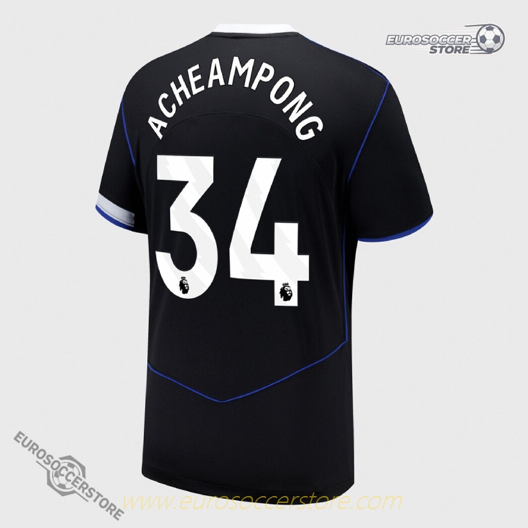 Chelsea's 25-26 Third Jersey with ACHEAMPONG 34 Printing