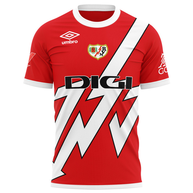 Match Quality Rayo Vallecano 2425 Away Football Shirt JAMES 10