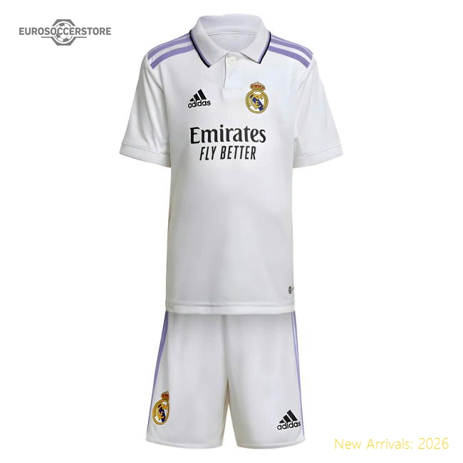 Popular High-Quality 2022-2023 Real Madrid Home Mini Kit