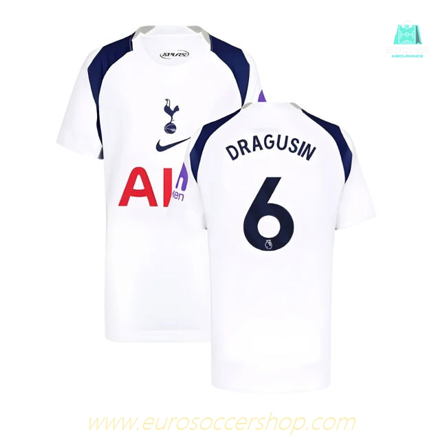 2025-2026 Tottenham Hotspur Home Shirt (Kids) (Dragusin 6)