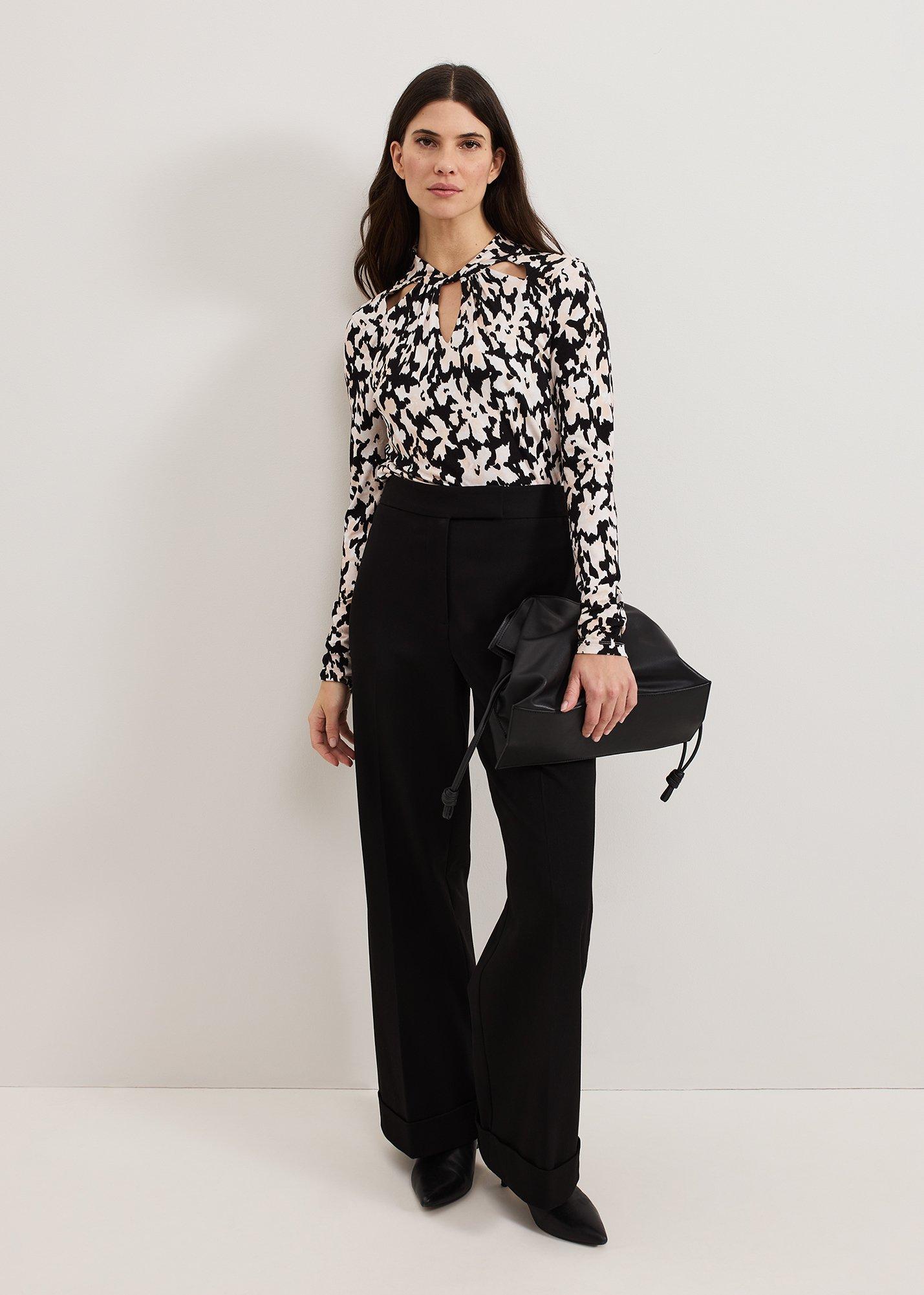 Mollie Abstract Printed Top