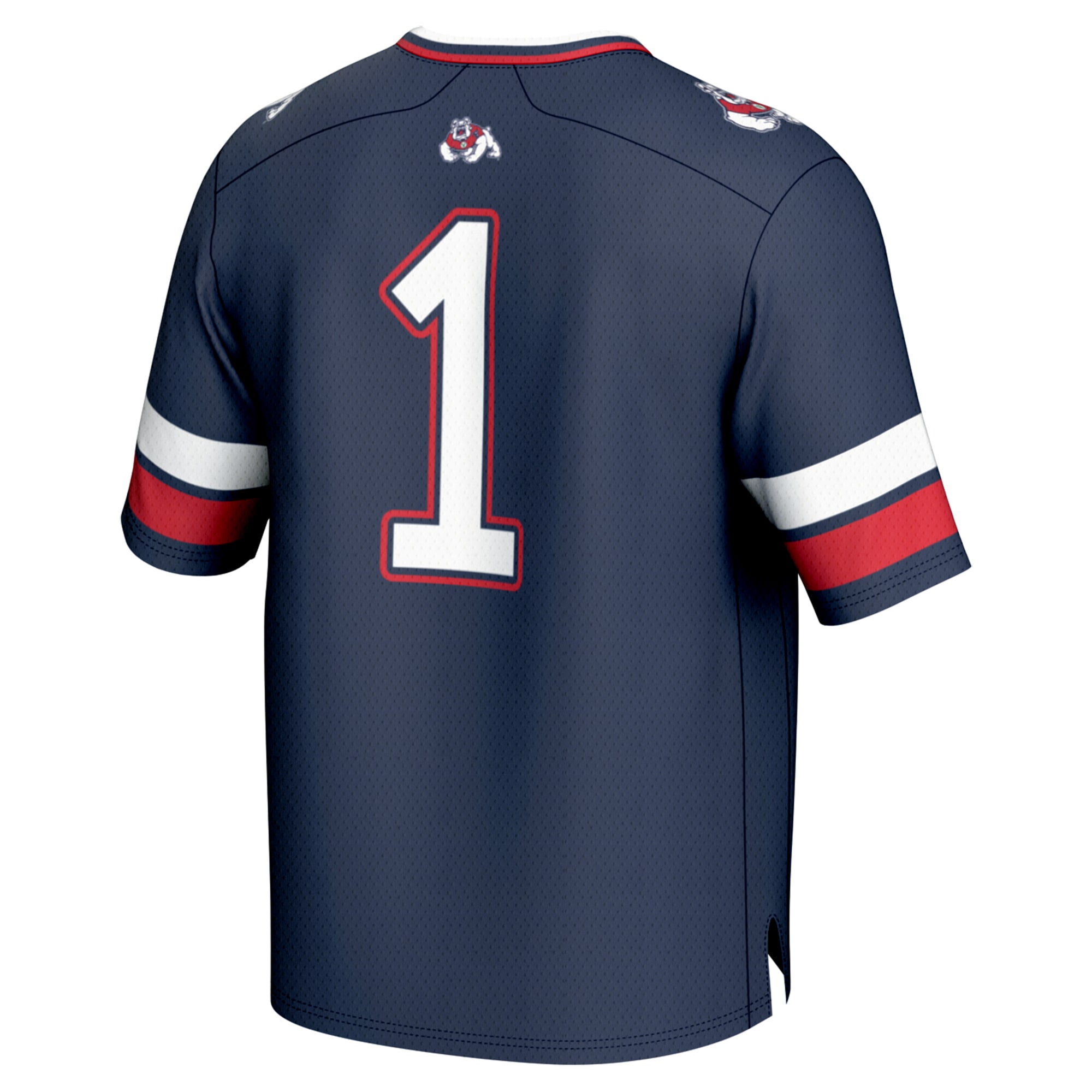 #1 Fresno State Bulldogs GameDay Greats Unisex Lightweight Collegiate Football Fashion Jersey - Navy