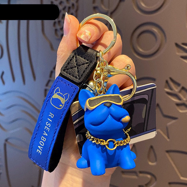 French Bulldog Keychainex™ - Premium Frenchie Keychain Dog Supplies