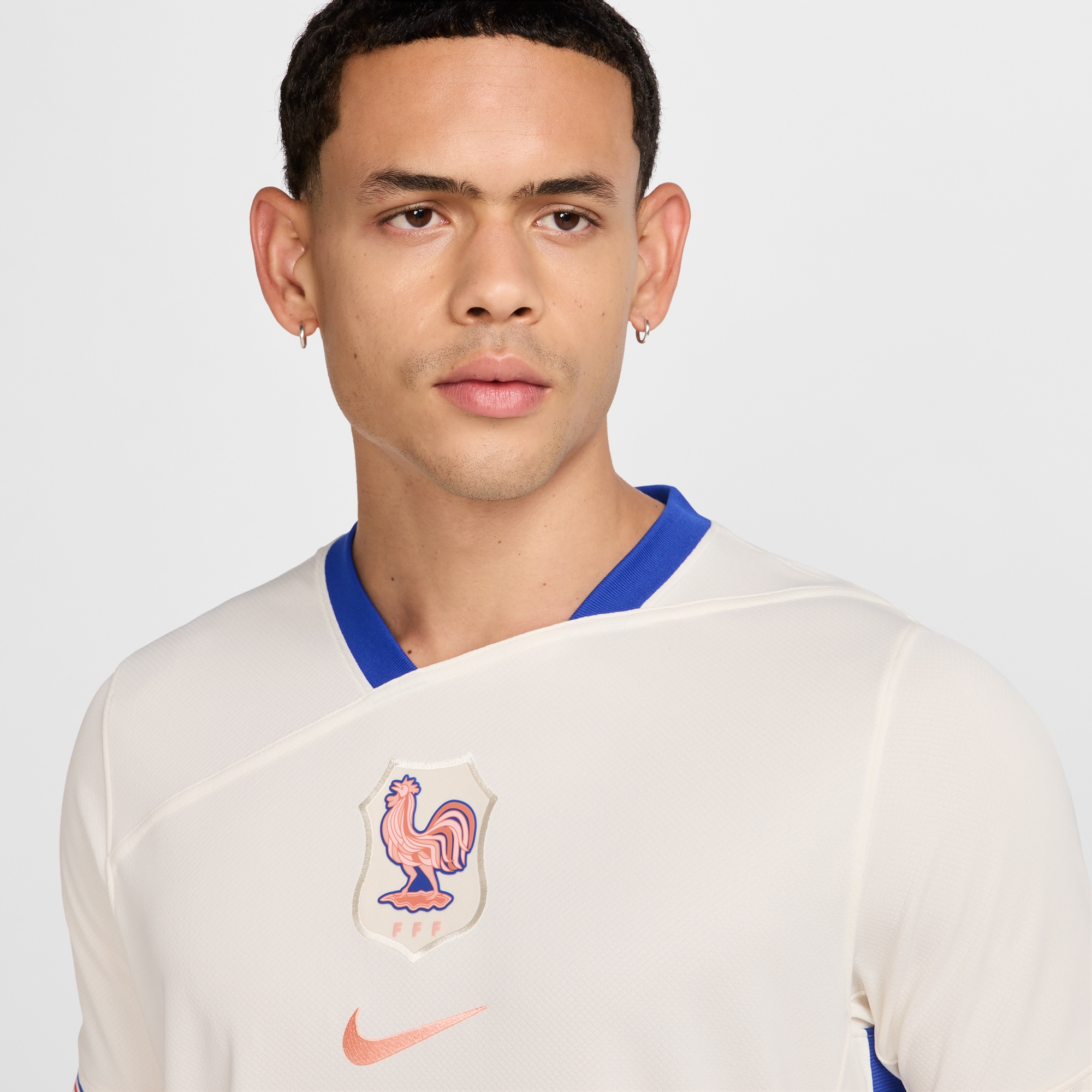 [SJH] France Women's National Team 2025/26 Away Replica Jersey - Cream