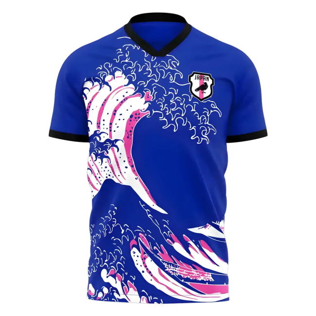 Japan Football Squad Sophisticated Concept Game Jersey