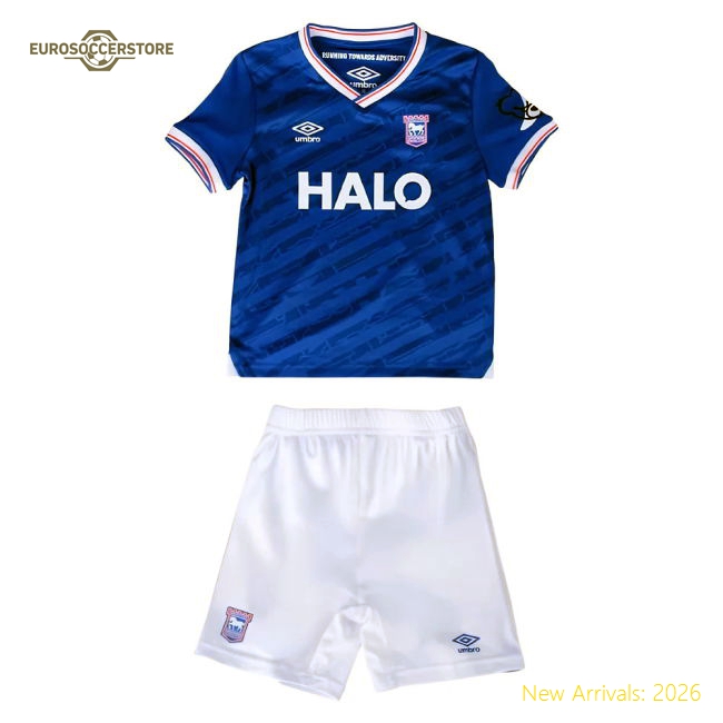 Ipswich Children 2025 Home Jersey Shirt Football Fan For Football Fans