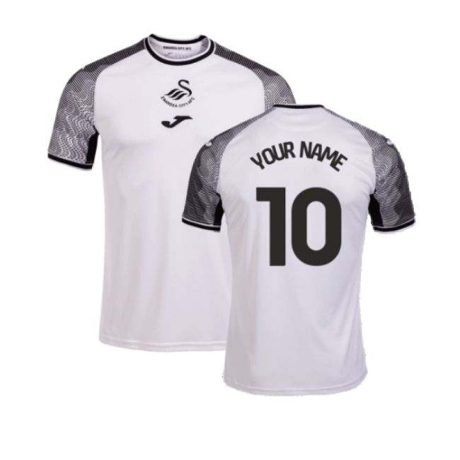 2023-2024 Swansea City Home Shirt (Kids) (Your Name) | Lightweight