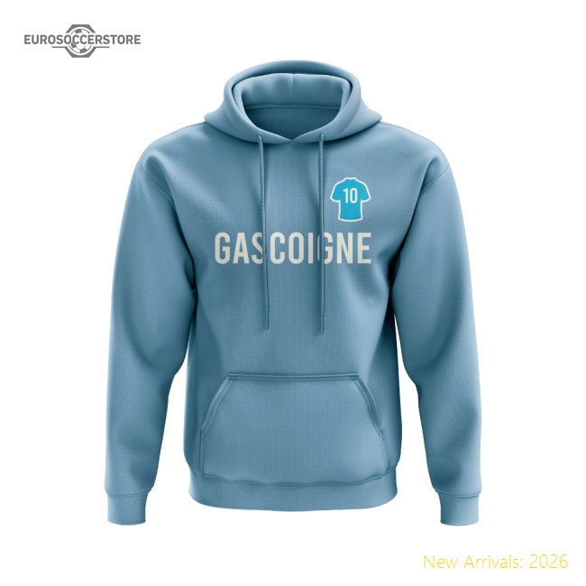 Paul Gascoigne Ss Lazio Number Hoody (sky) - Supporter Edition