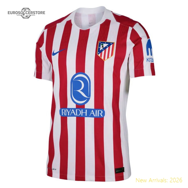 Elite 2025-2026 Atletico Madrid Home Match Worn (rde Paul 5)