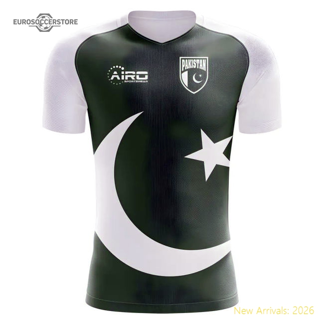 Pakistan Concept 20252026 Home Shirt  Official Moisturewicking