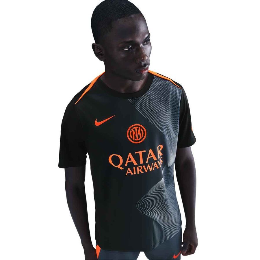 Inter Training T Shirt Dri Fit Academy Pro Pre Match 3rd Jet Black/thu