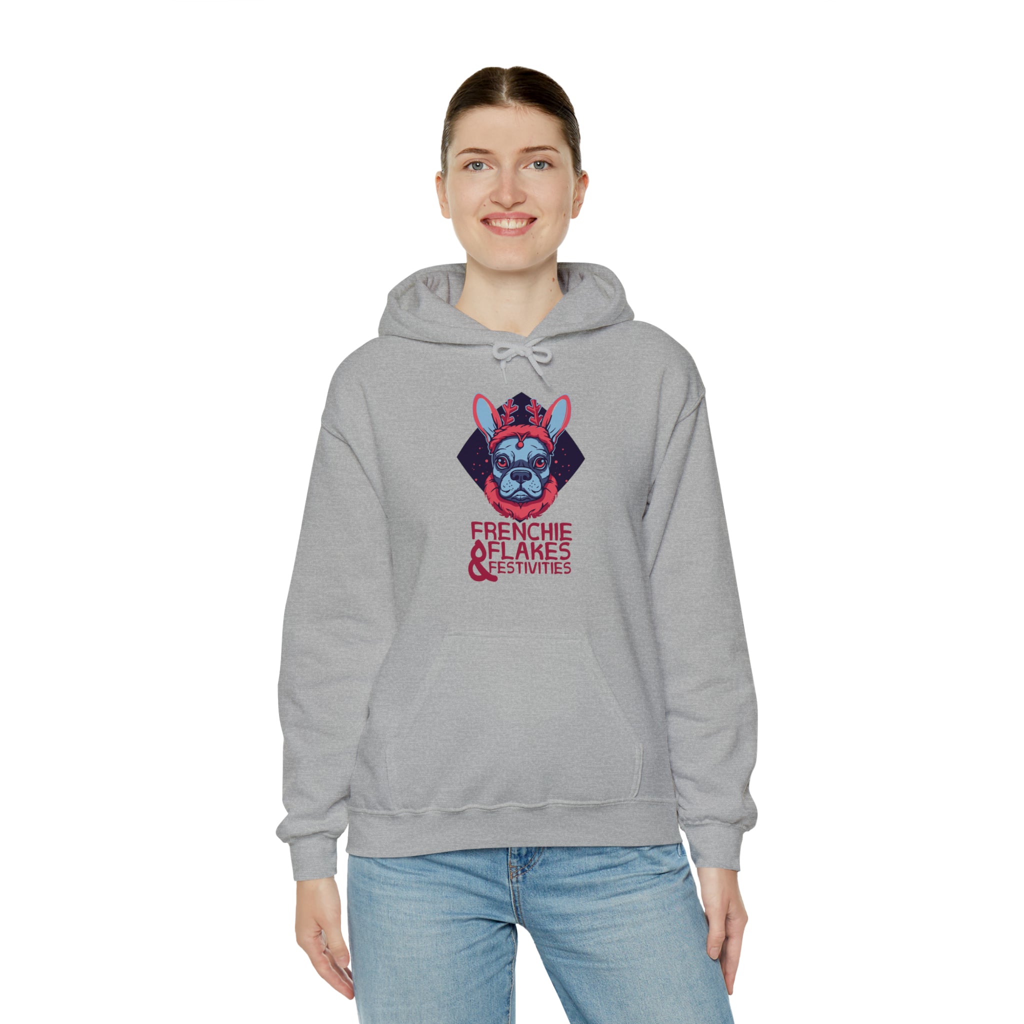 Frenchie & Flakes Unisex Hoodie