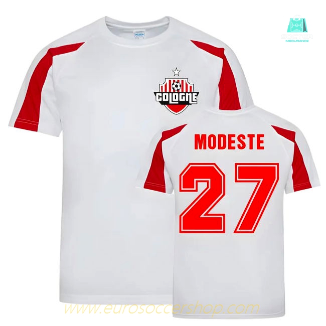 Anthony Modeste Cologne Sports Training Jersey (White)