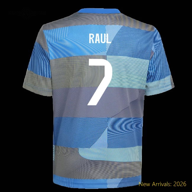 Durable Kids Football Team Raul Jersey 2025-2026 Soft-touch
