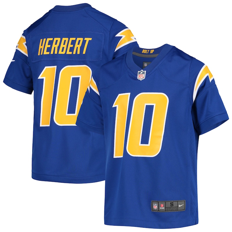 None Justin Herbert All-Pro LA Chargers Premium Material Jersey