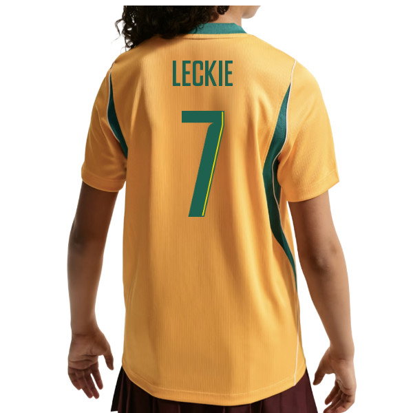 [FJH] 2026-2027 Australia Home Shirt (Kids) (Leckie 7)