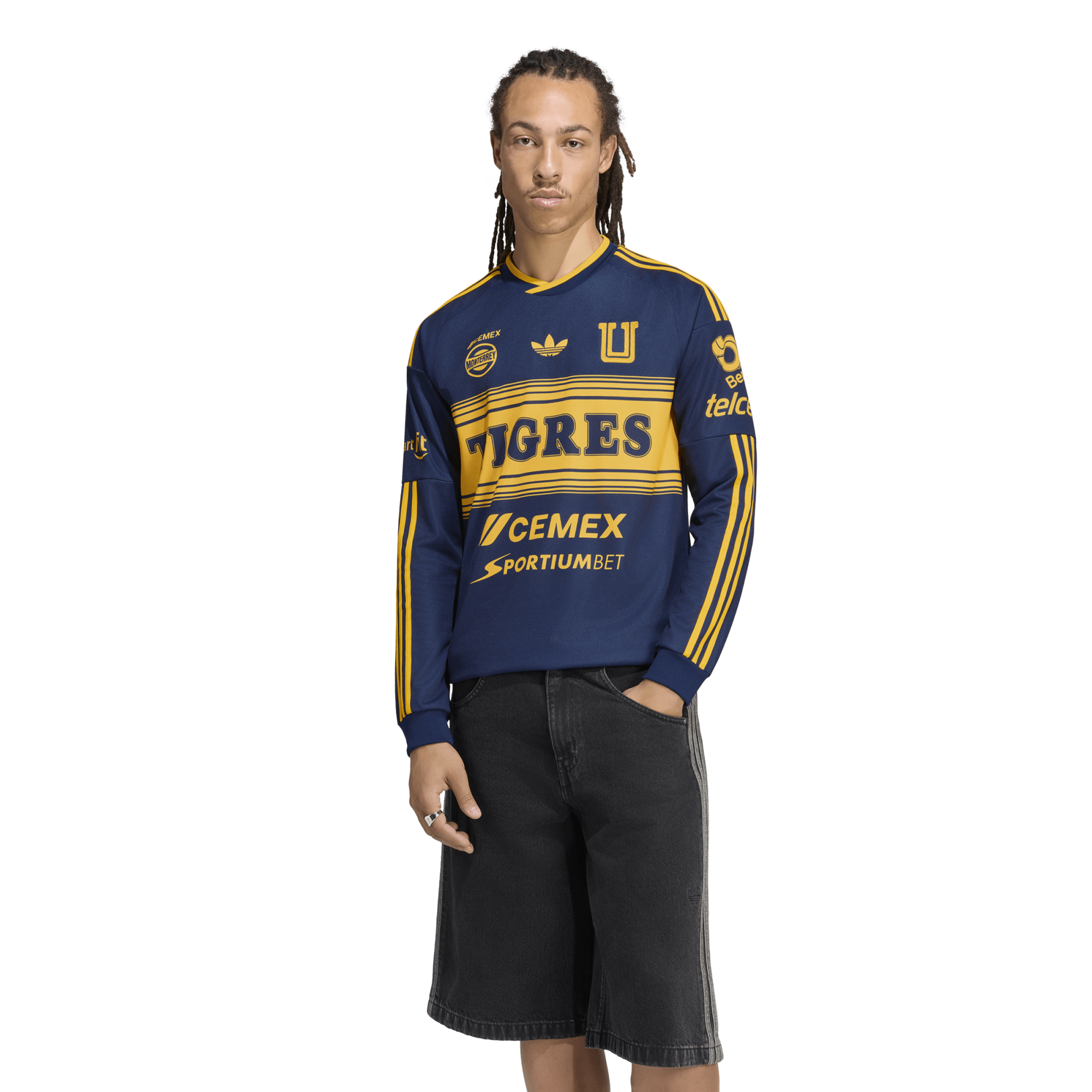 [JED] Tigres UANL 2026/27 Away Replica Long Sleeve Jersey - Navy