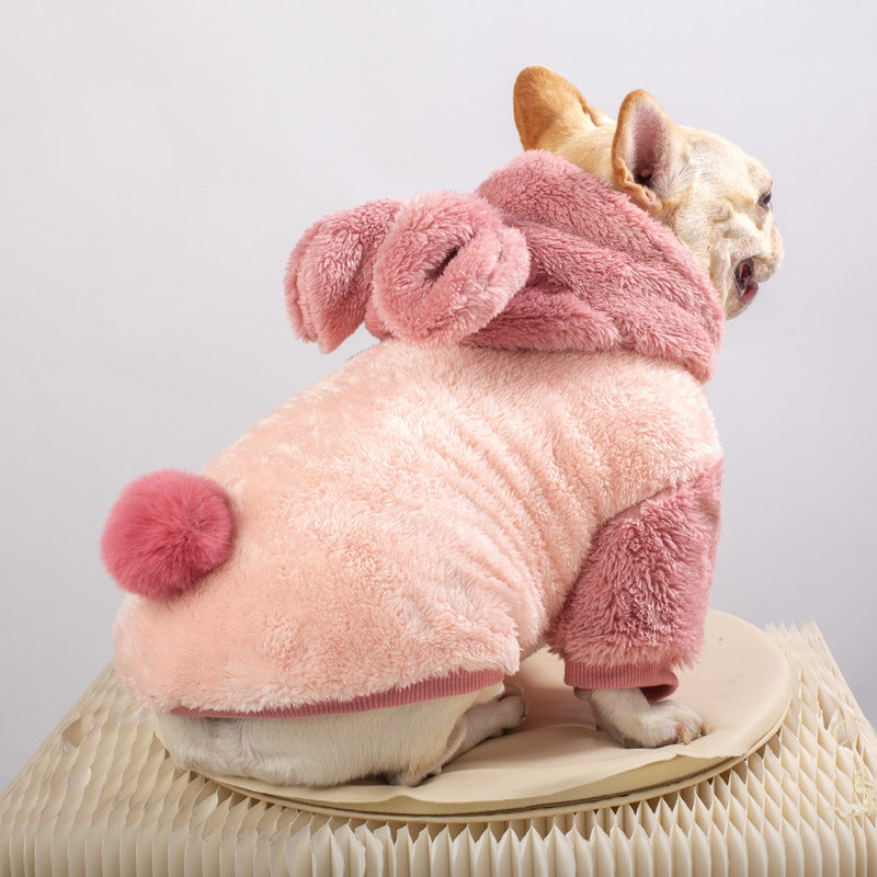 – Plush Thick Coat For Small Bulldogs Indoor Comfort | Durable Build