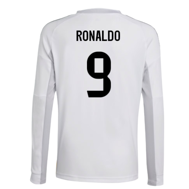 Kids Real Madrid Football Club Traditional Home Soccer Jersey