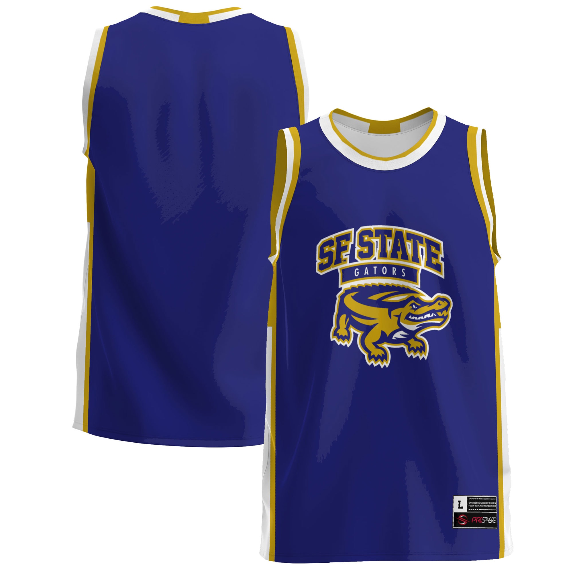 [NJP] Women's San Francisco State Gators GameDay Greats Lightweight Basketball Jersey - Purple