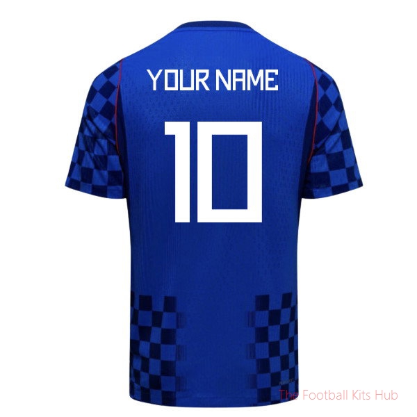 Croatia Aero-Fit Match 2026-2027 Away Shirt (Your Name)