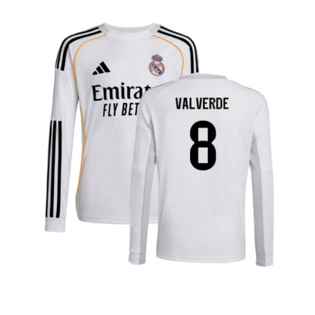 Replica 2025-2026 Real Madrid Home With Modern Design - True To Size