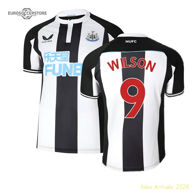 Premium-grade 2021-2022 Newcastle United Home Shirt (wilson 9)