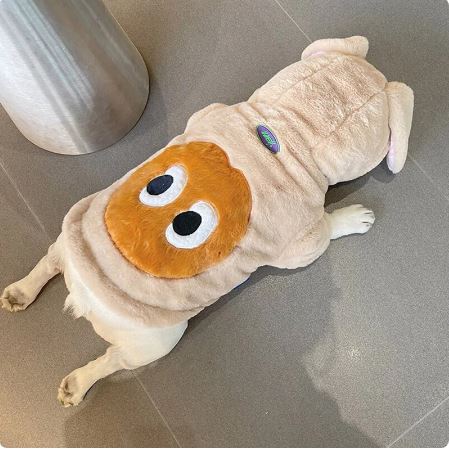 French Bulldog Frostwrap Frenchie Winter Jacket Thickened Plush