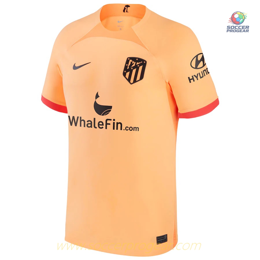 2022 2023 Atletico Madrid Third Youth Football Kit Football Jersey