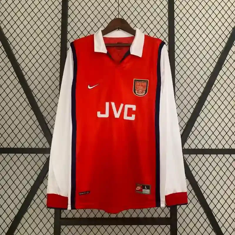 Cheap 1998-1999 Long Sleeve Arsenal Jersey retro kit